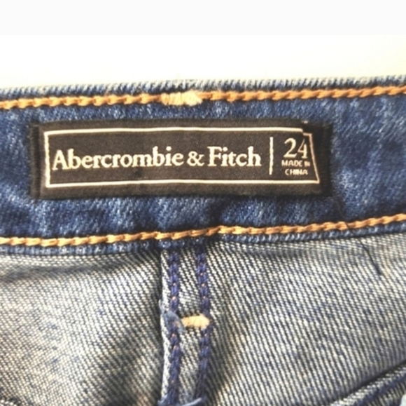 Abercrombie & Fitch Blue Denim Pencil Skirt - Picture 3 of 3